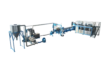 PU/TPU reaksiyali pelletlashtiruvchi ekstruziya seriyasi